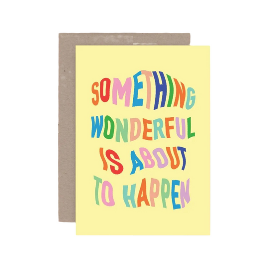 AHD Something Wonderful Card