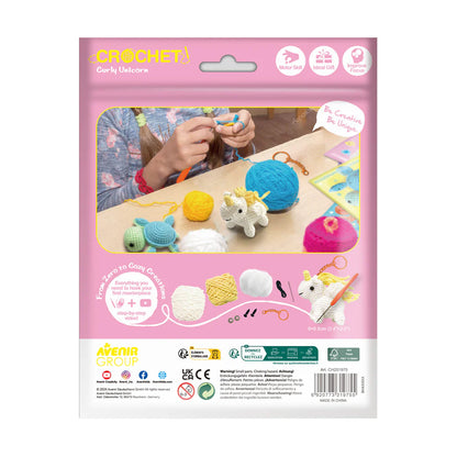 Avenir Crochet Curly Unicorn