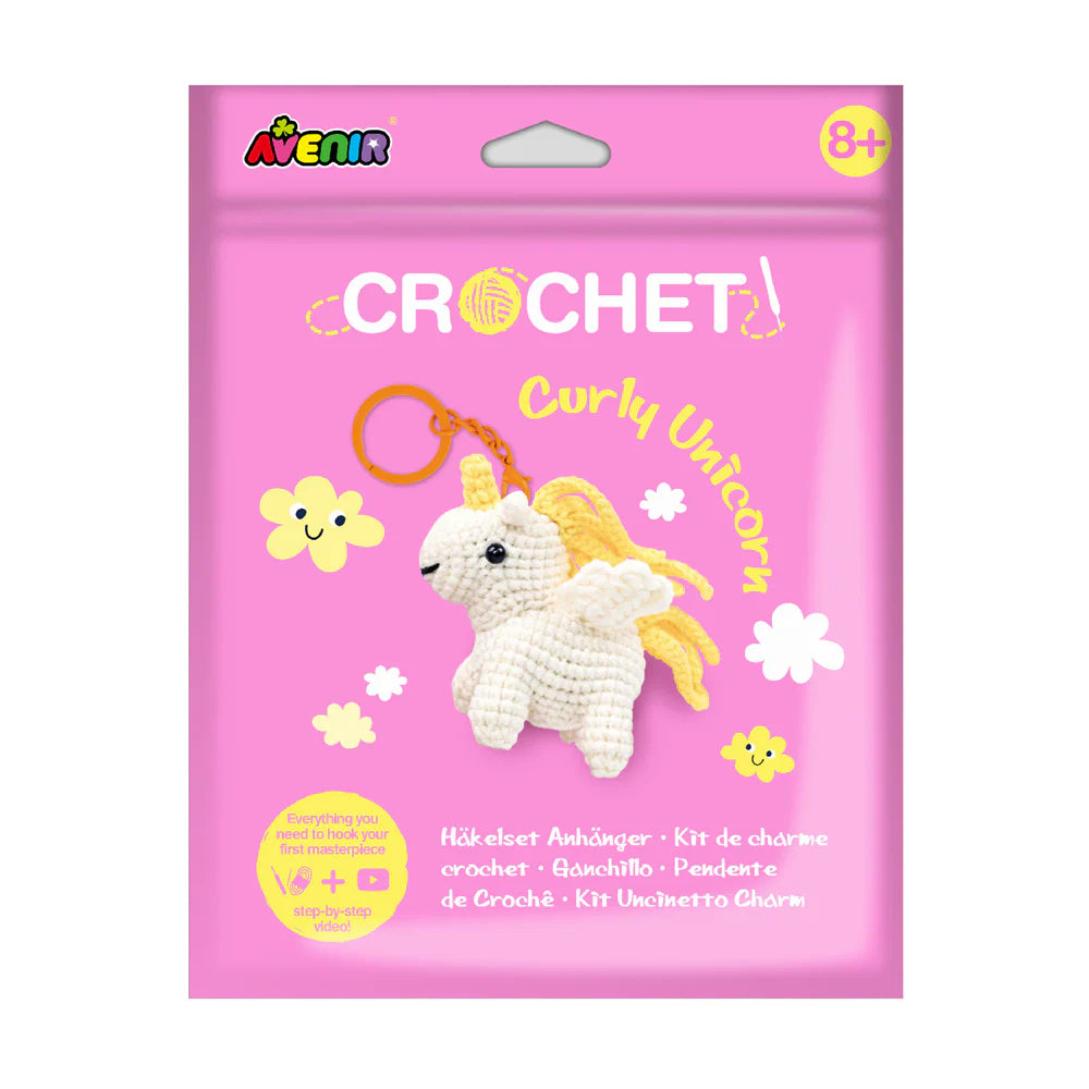 Avenir Crochet Curly Unicorn