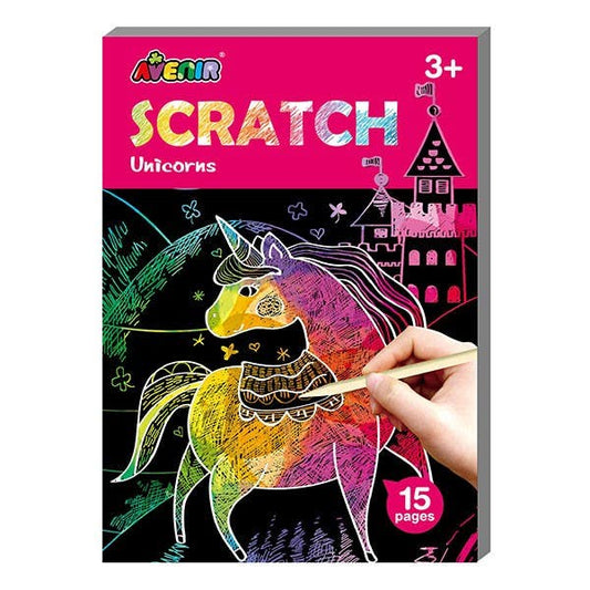 Avenir Scratch Book Unicorns