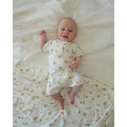 Bebe Organic Zipsuit Bear