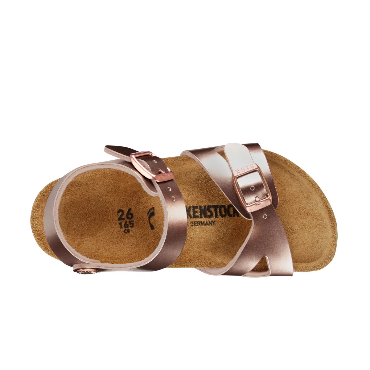 Birkenstock Rio Kids BirkoFlor Metallic Copper