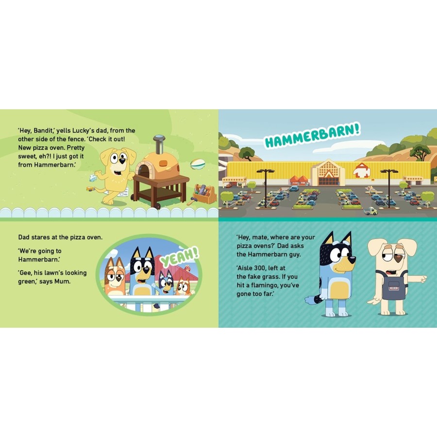 Board Book Bluey Hammerbarn - Chalk