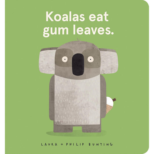 Board Book Koalas Eat Gum Leaves