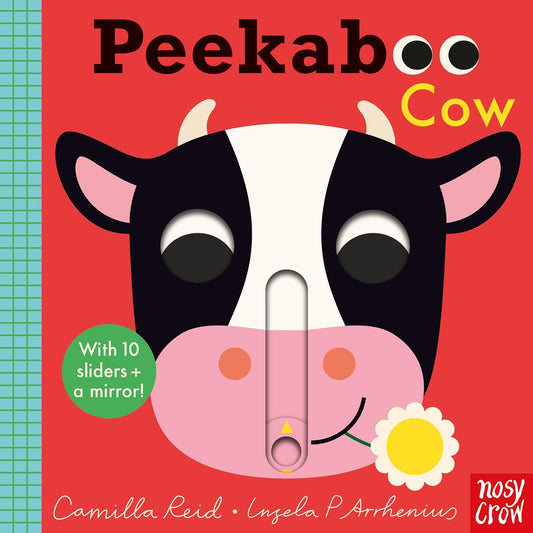 Board Book Peekaboo Cow - Chalk