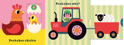 Board Book Peekaboo Cow - Chalk