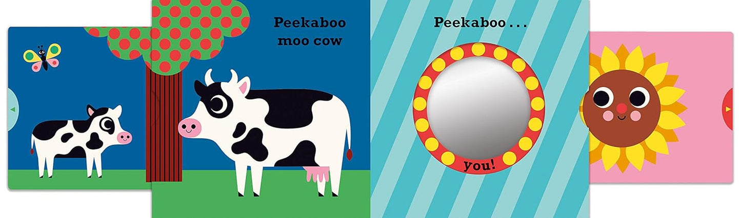 Board Book Peekaboo Cow - Chalk