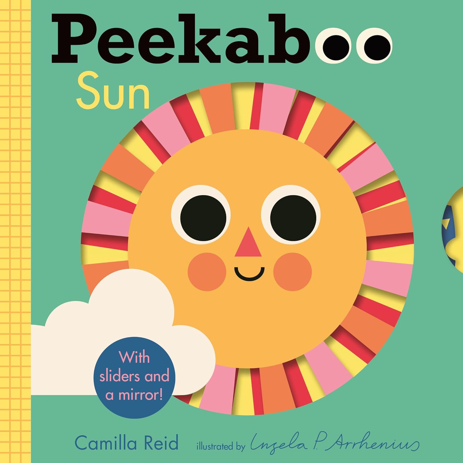 Board Book Peekaboo Sun - Chalk