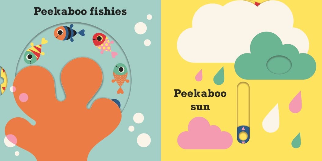 Board Book Peekaboo Sun - Chalk