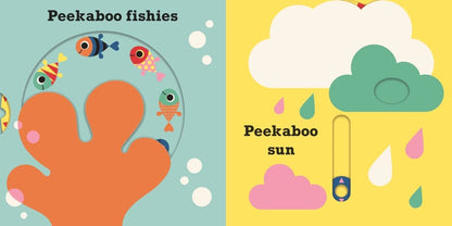 Board Book Peekaboo Sun - Chalk