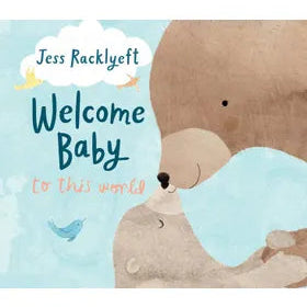 Board Book Welcome Baby To This World - Chalk