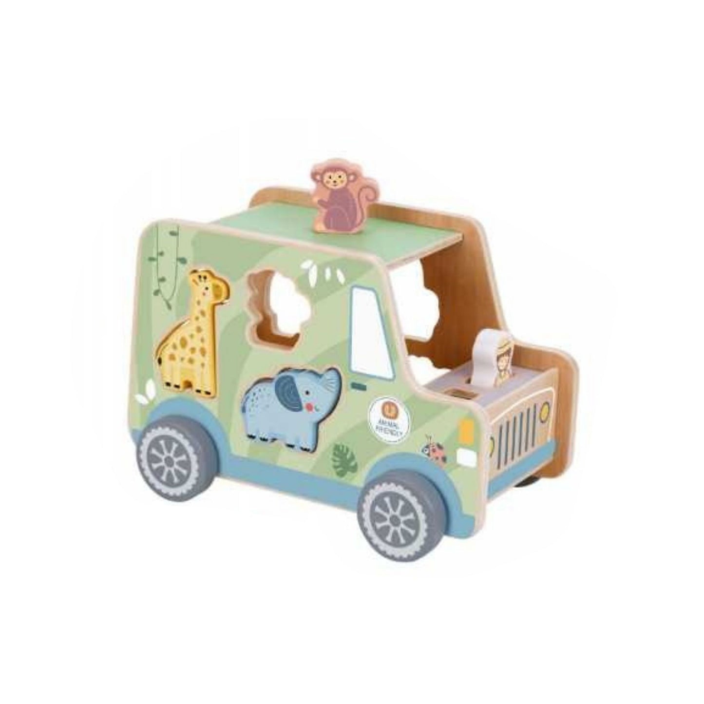 Tooky Toy Animal Jeep