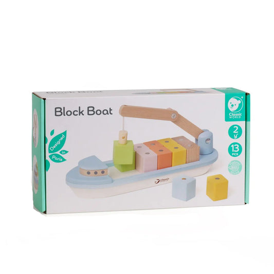 Classic World Block Boat