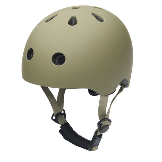 Matte finish helmet on a white background