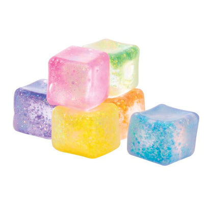 IS Gift Discovery Zone Sparkly Squish Cube
