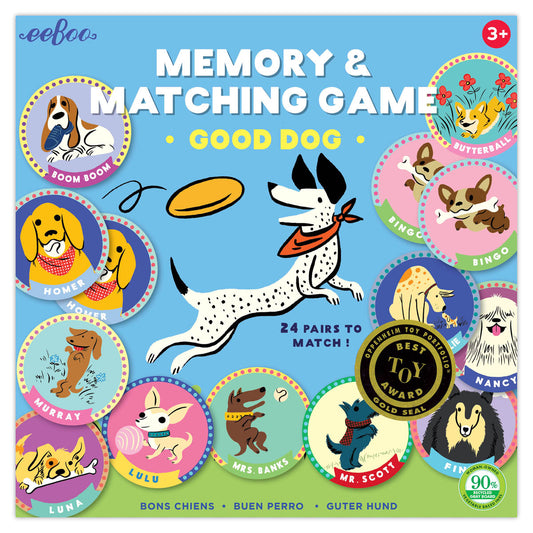 Eeboo Matching Game Good Dog