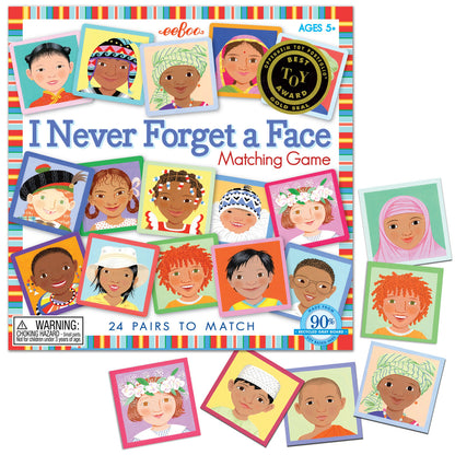 Eeboo Matching Game I Never Forget A Face