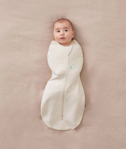 Ergopouch Cocoon Swaddle Bag 0.2 Tog Oatmeal Marle