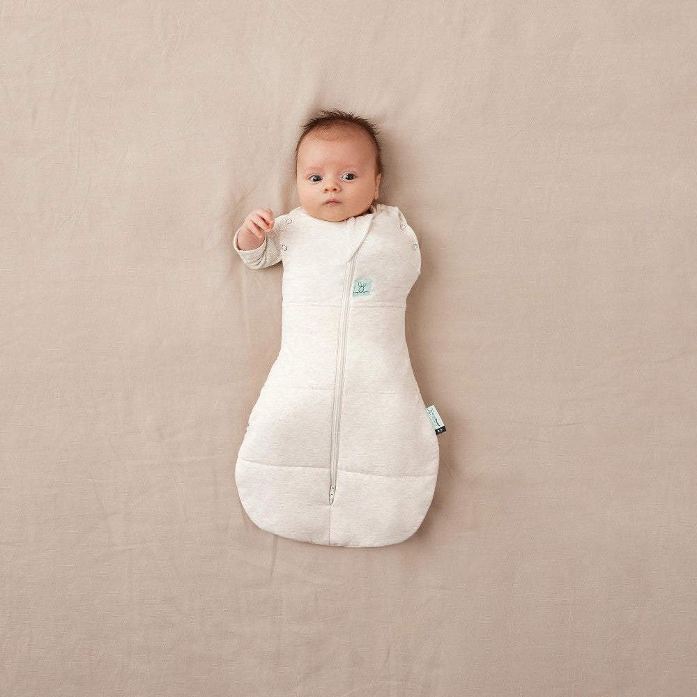 Ergopouch Cocoon Swaddle Bag 2.5 Tog Oatmeal Marle