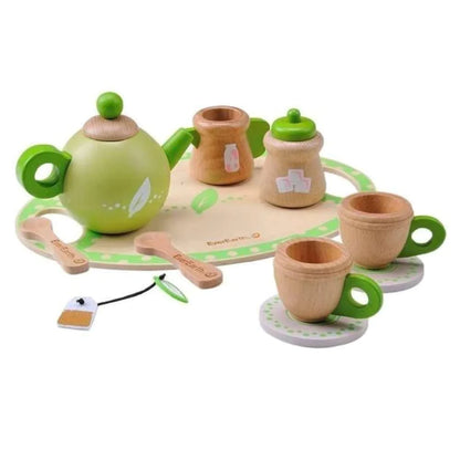 Everearth Wooden Tea Set