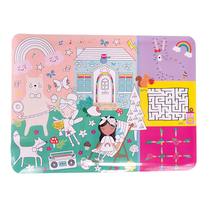 Floss & Rock Activity Mat Rainbow Fairy