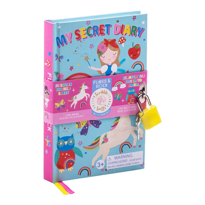 Floss & Rock Secret Scented Diary Rainbow Unicorn