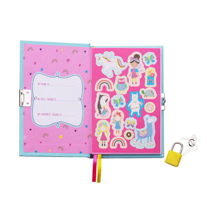 Floss & Rock Secret Scented Diary Rainbow Unicorn