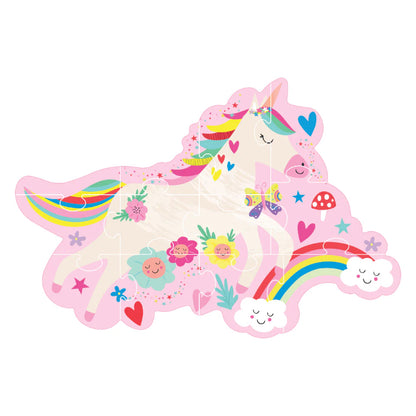 Floss & Rock Shaped Jigsaw Puzzle Rainbow Fairy
