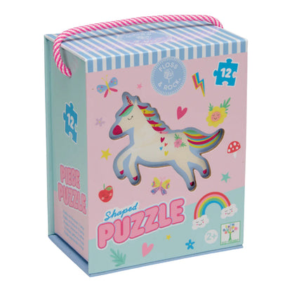 Floss & Rock Shaped Jigsaw Puzzle Rainbow Fairy