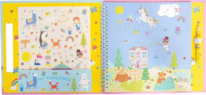 Floss & Rock Transfer Fun Rainbow Fairy