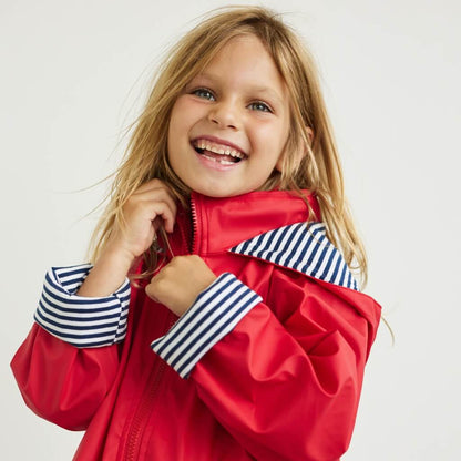 French Soda Raincoat Unisex Red
