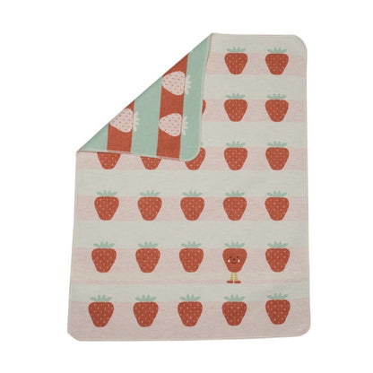 David Fussenegger Blanket Strawberries