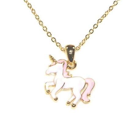 Goody Gumdrops Necklace Unicorn White Pink