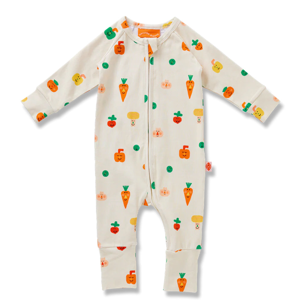 Halcyon Nights Long Sleeve Romper Teeny Tiny