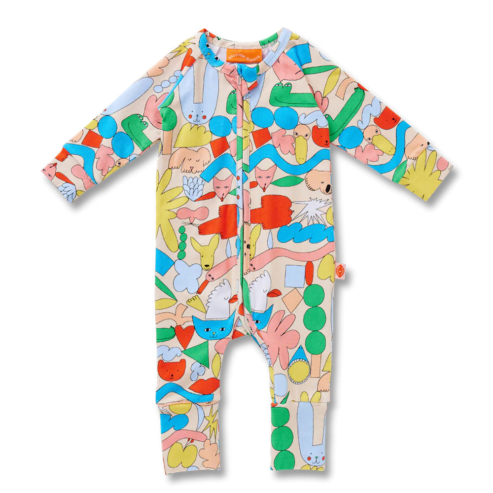 Halcyon Nights Long Sleeve Zipsuit Little Billabong
