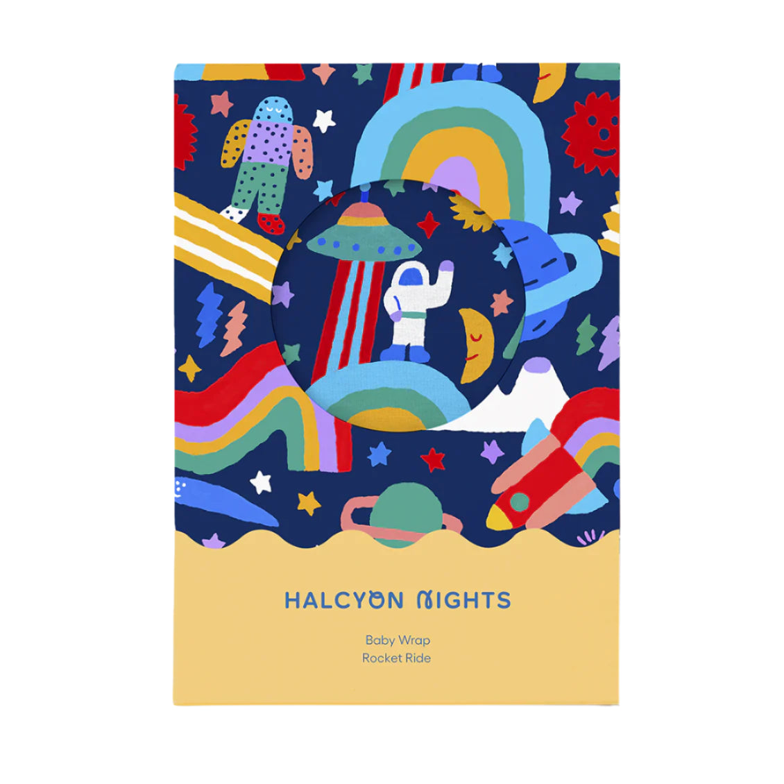 Halcyon Nights Baby Wrap Rocket Ride