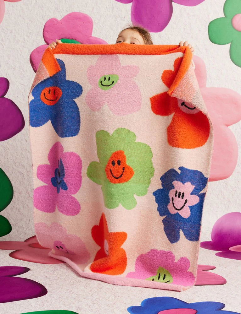 Halcyon Nights Knit Blanket Hej Blomma