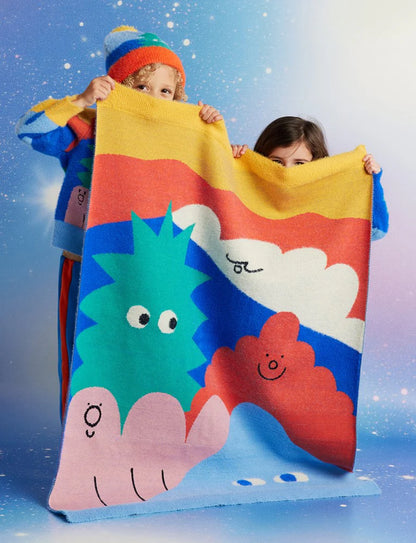 Halcyon Nights Knit Blanket Mount Wiggly