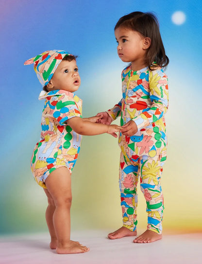 Halcyon Nights Long Sleeve Zipsuit Little Billabong