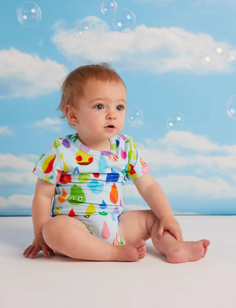 Halcyon Nights Short Sleeve Bodysuit Sun Shower
