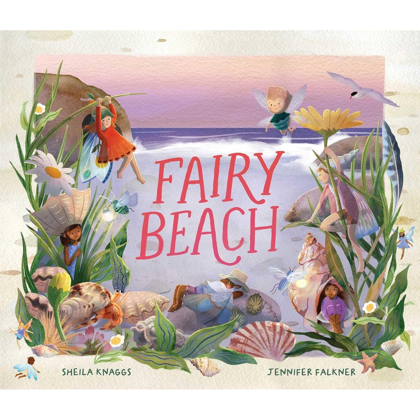 Hardback Book Fairy Beach - Chalk