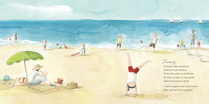 Hardback Book All Through The Year - Chalk