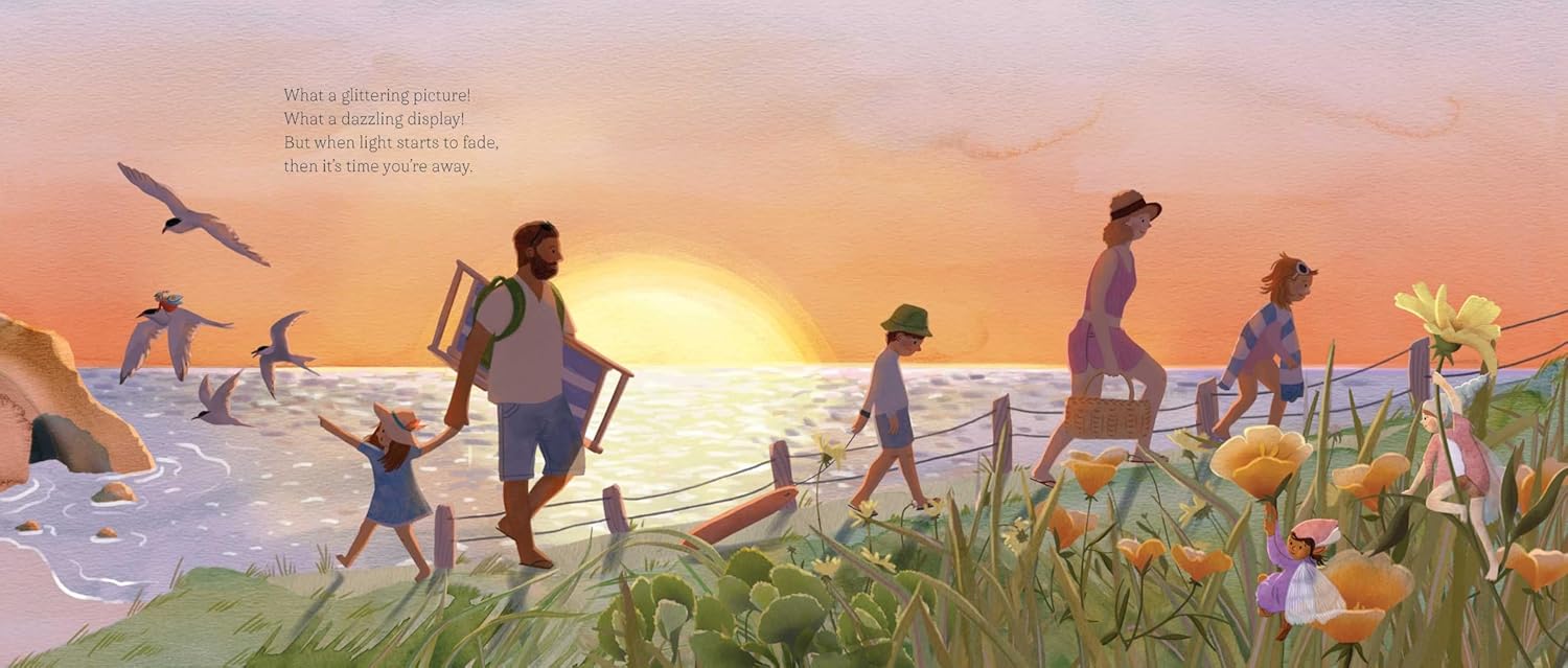 Hardback Book Fairy Beach - Chalk