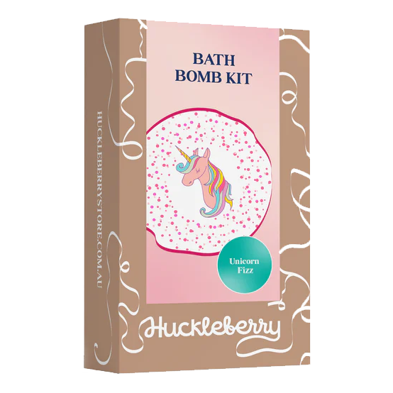 Huckleberry Bath Bombs Kit Unicorn Fizz - Chalk