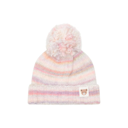 Huxbaby Knit Beanie Rainbow Stripe