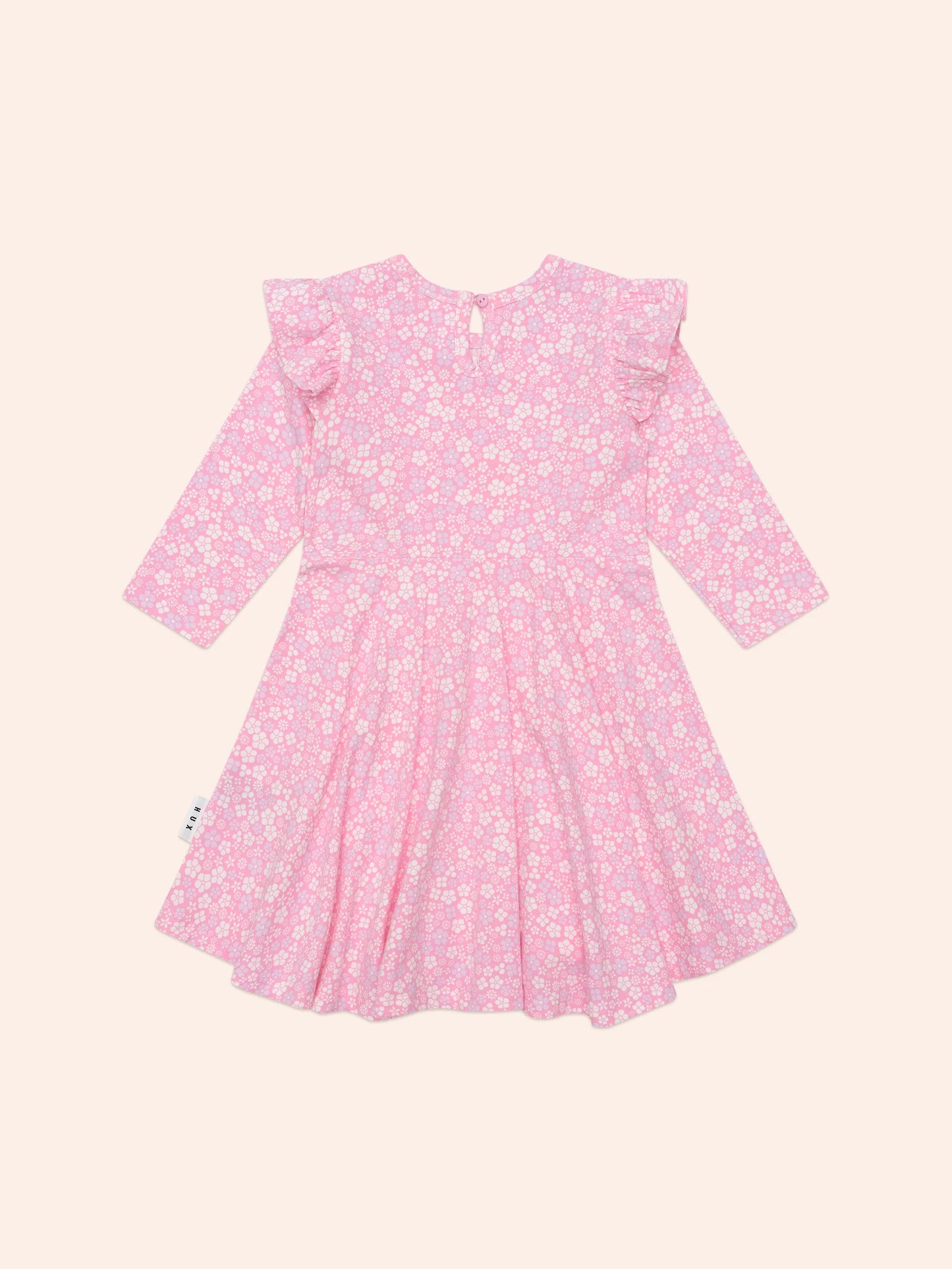 Huxbaby Dress Shirred Ditsy Floral