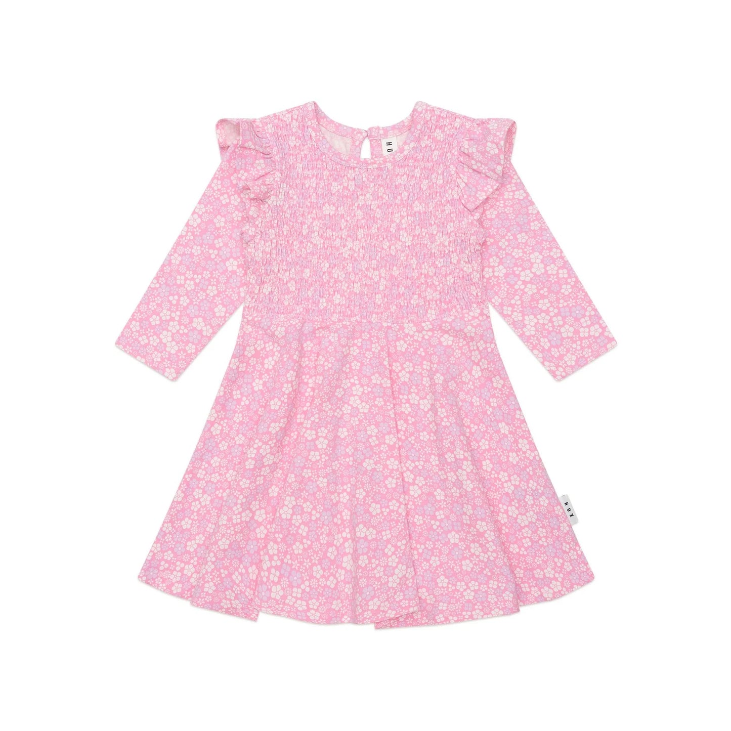 Huxbaby Dress Shirred Ditsy Floral