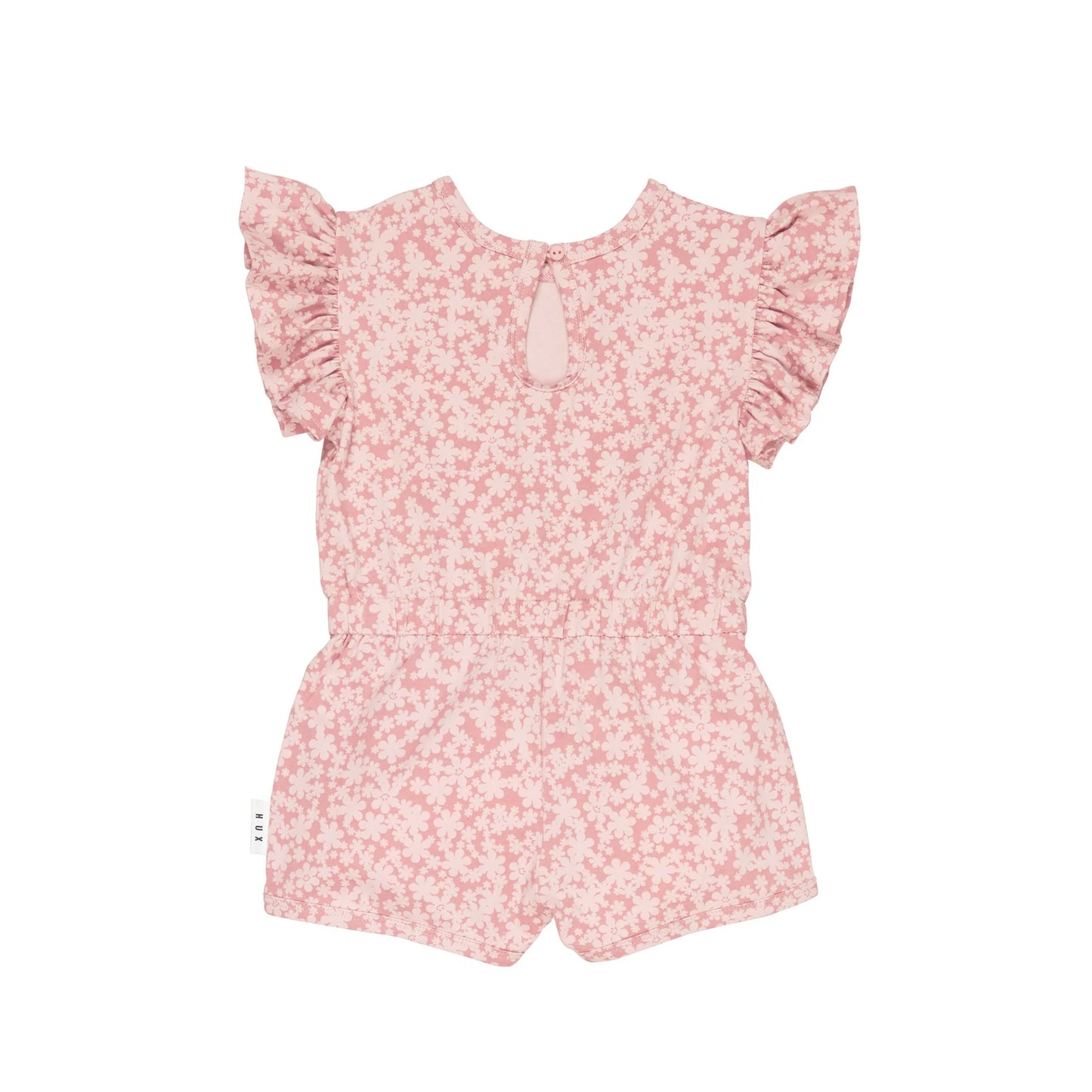 Huxbaby Playsuit Smile Floral Frill