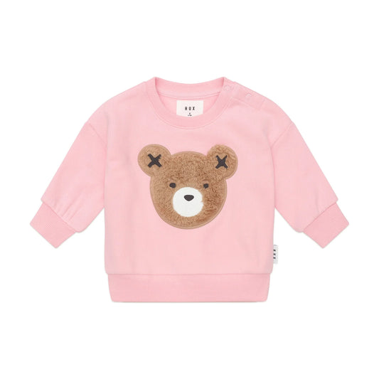 Huxbaby Sweat Furry Blush Huxbear