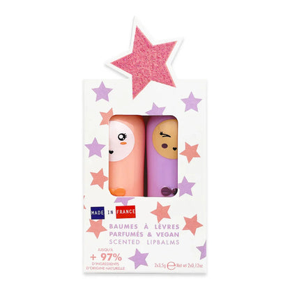 Inuwet Duo Lip Balms Pink Star